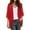 Red, variant on AOMPMSDX Cardigan For Womens Solid Elegant Puff Sleeve Chiffon Cardigan Loose Cover Up Casual Blouse Tops XXXXXL Pink