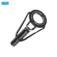 thumbnail image 3 of Unique Bargains 3.6mm Acier Inoxydable Tige de Pêche Réparation Kit Pole Ring Guide de Remplacement, Noir 8 Pack, 3 of 5