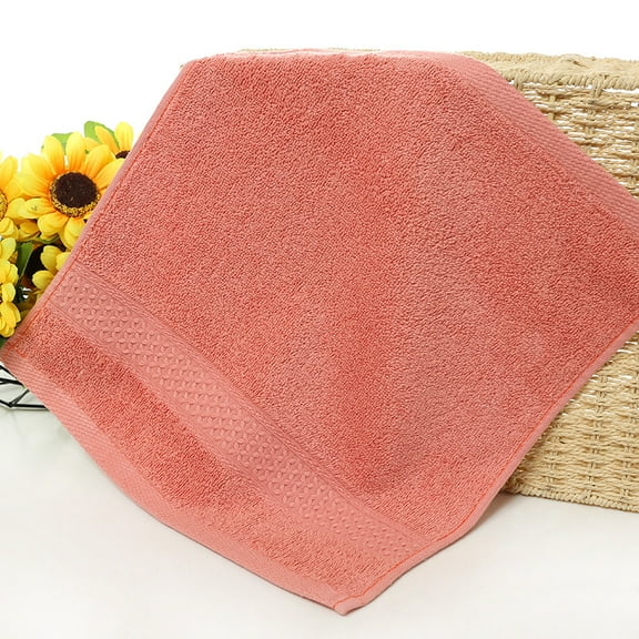 XmhyTop-A Cotton Washcloths - 35*35cm 2 Pack Ultra Soft Everyday Washcloths for Face, Multi Purpose Washcloths, Gentle Everyday Face Towels,Red