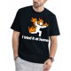 thumbnail image 1 of Camiseta con humor científico "Lo probé y me incendié en casa", 1 of 7