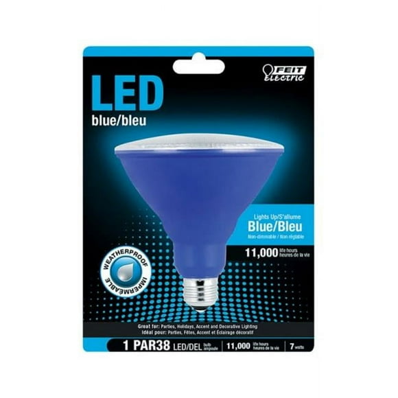 Feit Electric PAR38-B-10KLED LED Bulb Par38 7W Blue