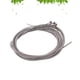 thumbnail image 5 of 4 piezas de bajo de acero inoxidable, 4 cuerdas, piezas de bajo, accesorios, calibre de cuerda de guitarra, bajo, accesorios musicales (plata, 4 cuerdas), 5 of 5