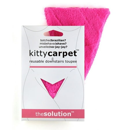 Fashion First Aid Kitty Carpet Reusable Downstairs Toupee, Natural