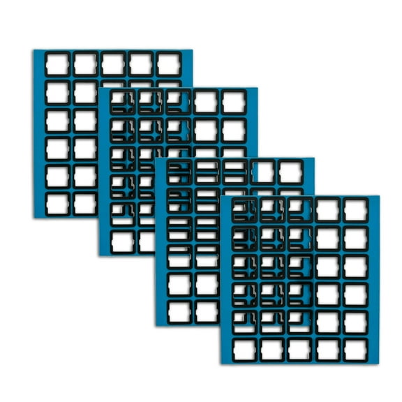 Keyboards Switches Pad PORON Foam Pad for 61/64//100/104/108 Hot Swappable Mechanical Keyboards Gaskets