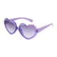 thumbnail image 1 of Gafas de sol de corazón Hugo para niños Violeta, 1 of 10