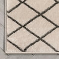 thumbnail image 5 of Well Woven Custom Size Runner - Choose Your Length - Aidah Ivory Diamond Lattice 31 Inches Wide x 90 Feet Long Runner (31" x 90' Runner) Rug, 5 of 6