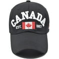 thumbnail image 3 of czcpp-Canada Baseball Cap,Adjustable,Canada Day Embroidered Maple Leaf Flag Golf Hat for Men Women Kids, 3 of 4
