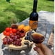thumbnail image 3 of Mesa de vino plegable portátil para exteriores, mesa de vino tinto, mesa de vino para playa, mesa de vino para exteriores, uso versátil, fácil de montar, 3 of 5
