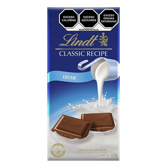 Chocolate con leche Lindt Classic Recipe 125 g