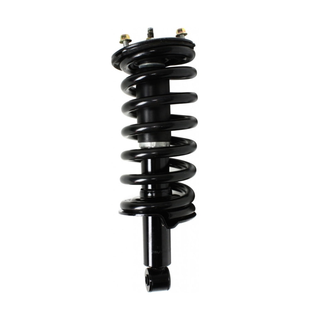 KarParts360 For Nissan Titan 2004-2013 Strut Assembly Driver And Passenger Side | Pair | Front | Black | w/Coil Spring | Twin-Tube | Loaded Strut | Replacement For 561107S326, E61109FE4B