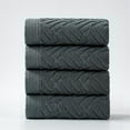 thumbnail image 4 of Bizhua Plain All-Cotton Soft Absorbent Towel in Greyplain Large Wash Towel Household Bathroom Towel Absorbent Soft and Skin Friendly Cotton Towel Adult Towel Thickened Quick Drying Solid Color Towel, 4 of 5