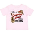 thumbnail image 3 of Inktastic I Listen to Country Music with My Mommy with Guitar and Hat Boys or Girls Baby T-Shirt, 3 of 5