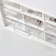 thumbnail image 3 of Bearachild Caja de almacenamiento a prueba de polvo Ins Cajas transparentes de plástico Papelería Joyas Cosméticos Organizador Maquillaje Cubiertas para muebles de jardín, 3 of 6
