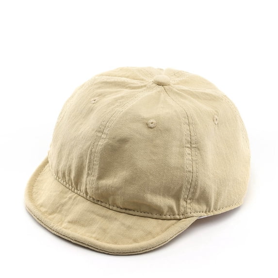 Washed Baseball Cap for Women Men Adjustable Baseball Hat with Short Brim for Outdoor Sport