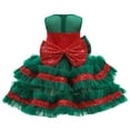 thumbnail image 3 of FDDMis 18 Month Christmas Dress Dresses for Teens Green Dress Girls 6x Girls Clothes Boy Baby Clothes Baby Girl Outfits 6-9 Months Boy Baptism Outfit, Green 3-4 Years, 3 of 4
