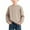 Khaki, variant on Loopsun Boys Long Sleeve T Shirts, Toddler Boys Casual Comfortable Solid Thermal Crew Neck Long Sleeve Pullover Tops Beige, 9-10 Years