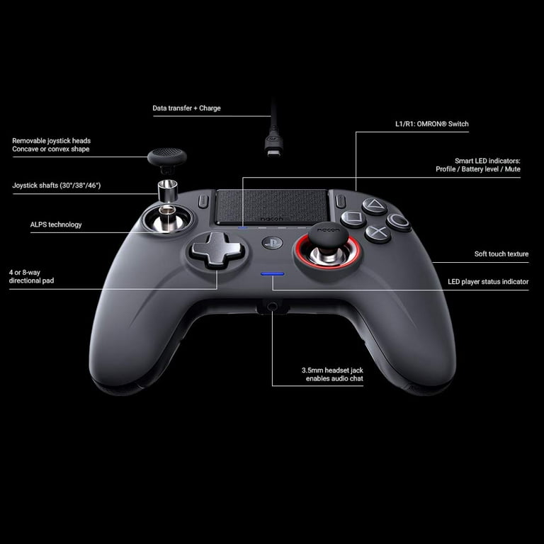 Не включается пс 5. Ps4 Pro Controller. Nacon Revolution Pro Controller. Левый бампер на геймпаде ps3. Nacon Revolution Unlimited Pro.