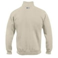 thumbnail image 3 of Men's Oatmeal Iowa State Cyclones Big Cotton Quarter-Zip Pullover Sweatshirt, 3 of 3