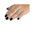 thumbnail image 3 of 1 1/10Ct Diamond Engagement Bridal Wedding Ring Set 10K White Gold, 3 of 4