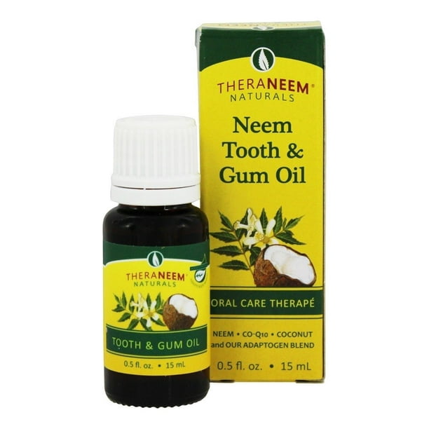 Organix South TheraNeem Naturals Neem Tooth Gum Oil 0.5 fl