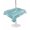 Teal Green, variant on Outdoor Tablecloth with Umbrella Hole for Patio/Picnic/Party/Camping, Teal Coastal Waterproof Table Cloth Rectangle Table Cover Washable, Summer Ocean Waves Ombre Sea Starfish (60"x 84")