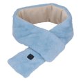 thumbnail image 3 of Electric Heating Scarf, Foldable Light Blue Insulated Heated Scarf  For Hiking, 3 of 8