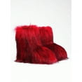 thumbnail image 7 of Womens Winter Snow Boots Faux Fur Lining Warm Fuzzy Fluffy Flat Shoes Outdoor Walking, 7 of 7
