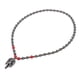 thumbnail image 3 of Collar con colgante de piedra curativa de terahercios que promueve la circulación y cuentas de cuerda elástica., 3 of 14