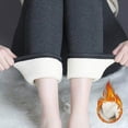 thumbnail image 2 of Leggings cálidos de invierno para mujer con forro de felpa Leggings elásticos térmicos Pantalones elásticos gruesos de cintura alta para niñas Talla XXS - XXL, 2 of 5