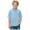Sky Blue, variant on NIEWTR School Uniform Polo Shirts for Boys Button Closure Short Sleeve Tops Classic Fit Casual Shirts(Light Gray,5-6 Years)