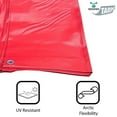 thumbnail image 4 of Moose Supply 10' x 12', 12 Mil PVC Vinyl Heavy Duty Waterproof Tarp Covers, Red, 4 of 7