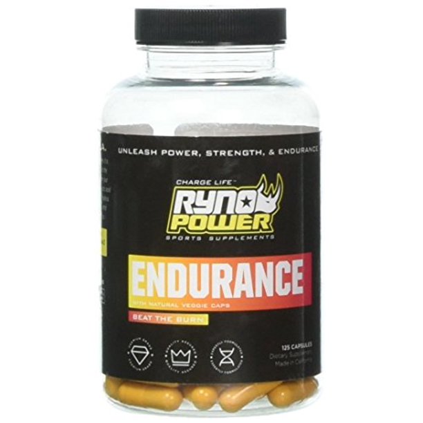 Ryno Power Endurance Capsules Workout Harder and Longer Reduce Lactic Acid BuildUp and