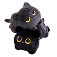 thumbnail image 5 of Sweet Mu Cheng-Large Black Gray Cat -20 ''/28 '' Cat - Cute Stuffed Animal Pillow Toy, 5 of 5
