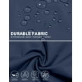 thumbnail image 3 of Little Donkey Andy Men’s Lightweight Windbreaker Jacket Breathable Windproof Hooded Wind Coat Hiking Running Golf Outdoor Travel Dark Blue M, 3 of 7