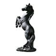 thumbnail image 1 of Estatua de caballo, escultura de caballo, adorno de mesa, decoración, estatua coleccionable de animales Negro, 1 of 9
