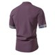 thumbnail image 3 of Camisas de Manga Corta de los Hombres Casual Color Sólido Collar de Solapa Suelto Top de Verano, Manga Corta Tops de Verano para la Comodidad Diaria, 3 of 3