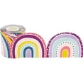 thumbnail image 2 of Oh Happy Day Rainbows Die-Cut Rolled Border Trim, 2 of 4