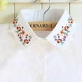 thumbnail image 6 of LoudSung False Collar Detachable Half Shirt Blouse Classical Fake Collar Embroidery Designs for Women Girls, 6 of 7