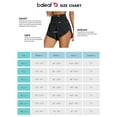 thumbnail image 6 of BALEAF Women's 3" Workout Shorts High Waisted Athletic Running Shorts with Liner Sports Lightweight Quick Dry Black L, 6 of 7