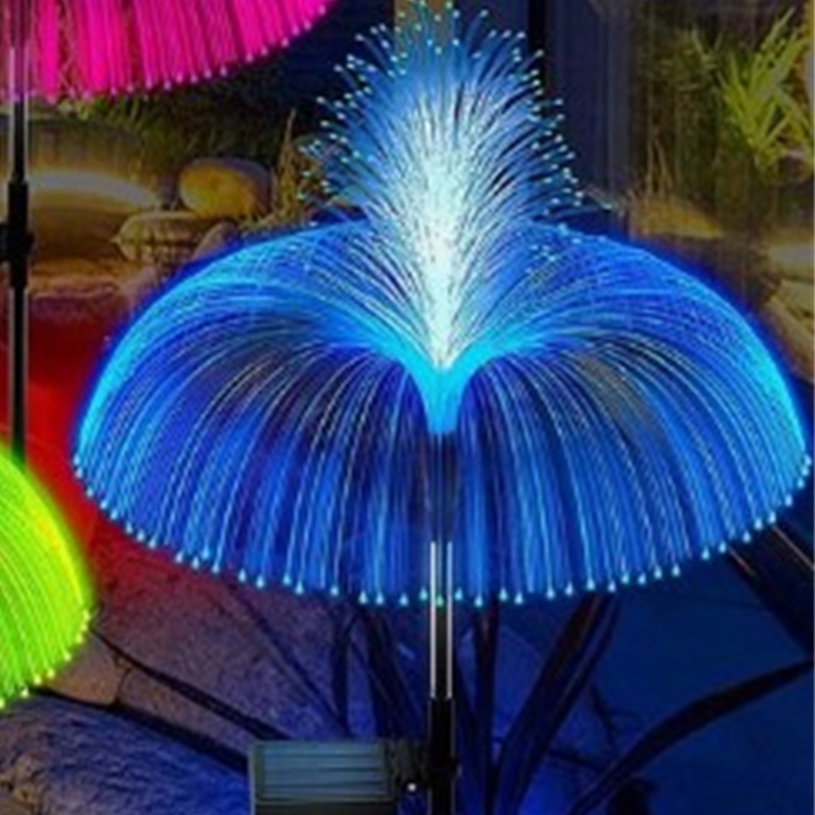 Solar Jellyfish Light 7 Colors Changing Outdoor Waterproof Garden