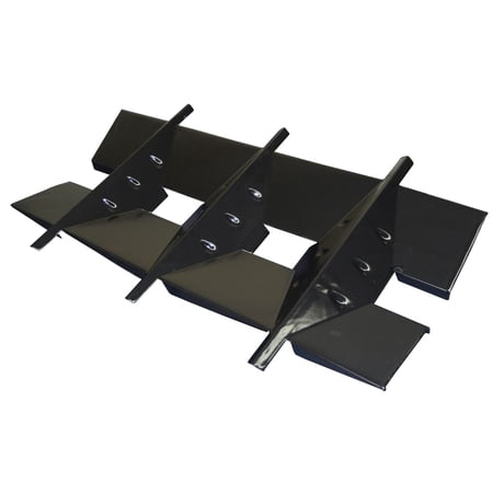 24  Black Heat Plate for Fiesta and Kenmore Gas Grills
