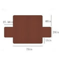 thumbnail image 3 of Tyidzon Sofa Covers Waterproof and Washable Pet Couch Covers for Sofa, Non Slip Couch Cover for Kids, Dog, Pet Sofa Cover, Coffee, 3 of 6