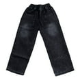 thumbnail image 5 of TBWNWG Jeans for Boys 10-12,Boys' Jeans with Elastic Waistband Children's Spring/Autumn Denim Trousers Baggy Jeans Cargo Trousers,Sizes 9-10 Years, 5 of 6