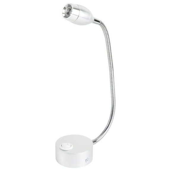 HEMOTON over Bed Light Reading Light Eye-friendly Reading Lamp 43.50X6.00X3.00CM Silver