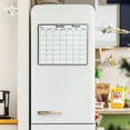 thumbnail image 4 of Liyitt Monthly Magnetic Calendar for Refrigerator, Dry Erase Fridge Calendar Magnet - Starts Monday, Organizes 2025 Schedules, Chores, Meals, More Whiteboard Calendar for Refrigerator Planners, 4 of 6