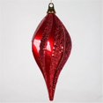 thumbnail image 1 of Vickerman M132603 12'' Red Candy Glitter Swirl Drop, 1 of 1