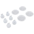 thumbnail image 2 of Suodoka Duckbill Valves Diaphragm Silicone Replacement Wearable Breast Pump Parts Accessories for S9 S12 S9Pro S12Pro, 10 Pieces, 2 of 4