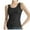 Black, variant on yillto Womens Tank Tops Summer Sleeveless Crew Neck Ribbed Knit Slim Blouse Basic Causal Tees Shirts