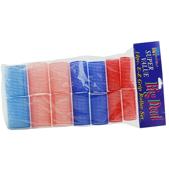 Hot Waves E-Z Grip Roller Set - 14 pc. (Size : 14 Piece)