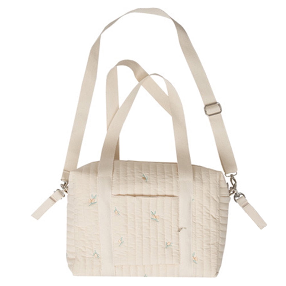 CHAMAIR Baby Nappy Bag Printed Stroller Diaper Large Mummy Shoulder Bag